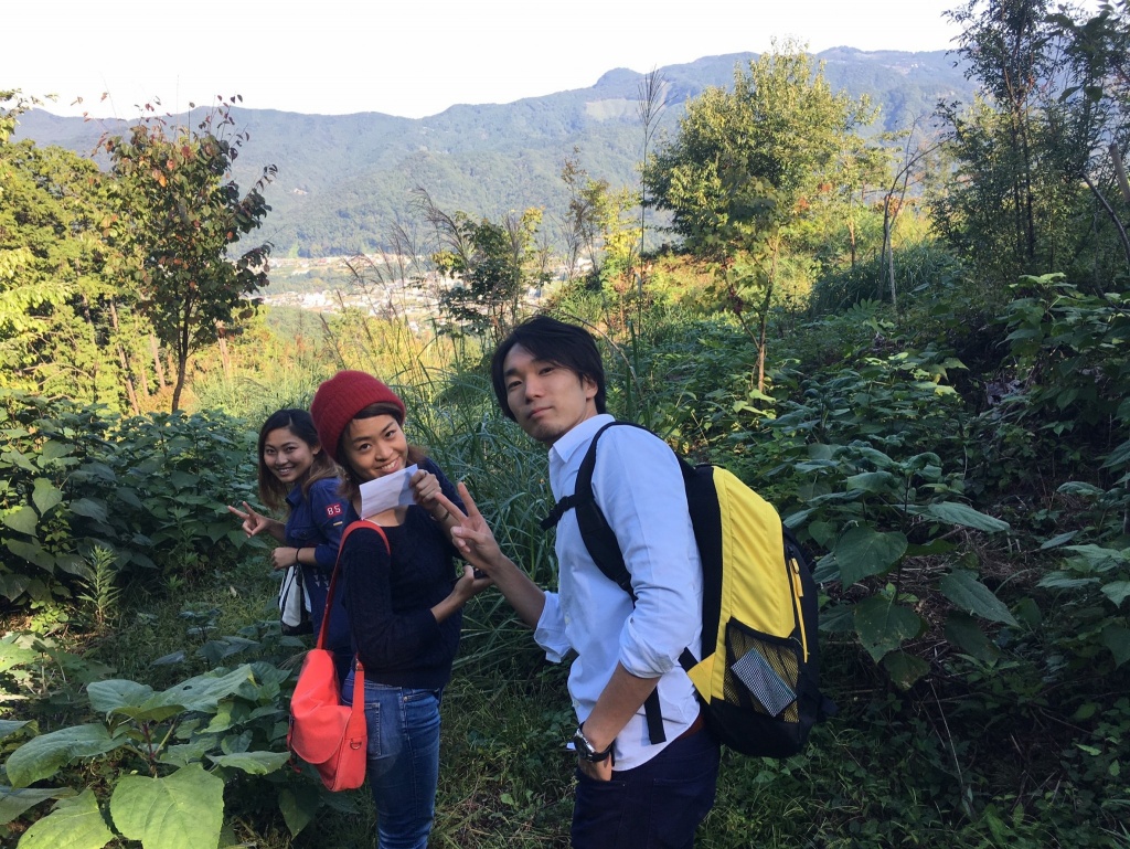 視察中！